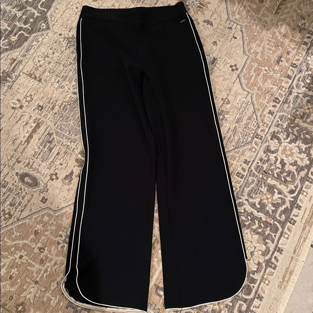 A/X Armani Exchange Bue Pants with White Accents